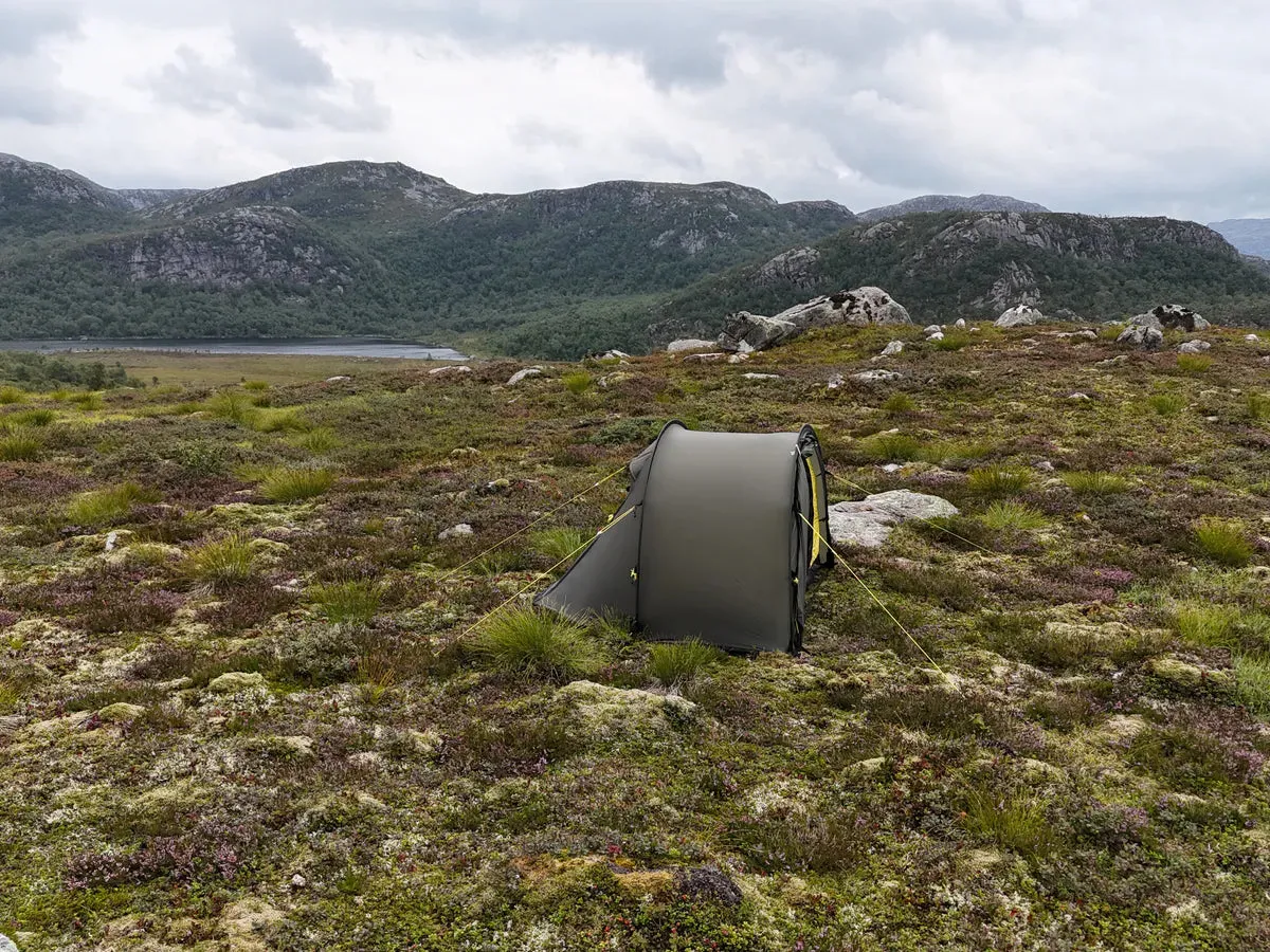 1 Person Camping & Hiking Tent - Ly 1 Tent - 2.75kg by Nortent