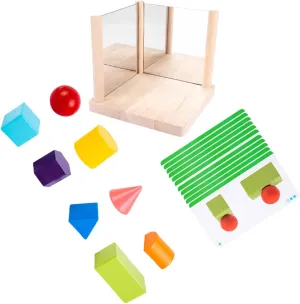 1 Set Blocks Educational Interactive Plaything for Spatial Thinking Sense Training Natural Safe Bright Color for Learning Development