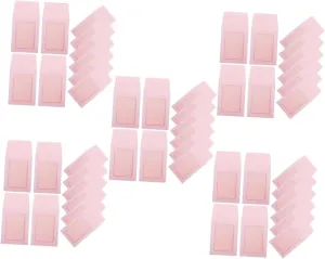 100pcs Card Packing Simple Style -Scratch Holders for Trading Cards Photos Postcards Transparent Open Design for Easy Access Custom Display