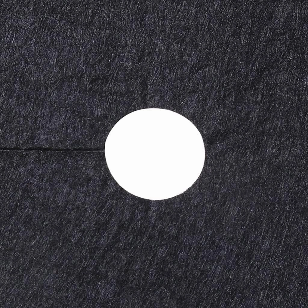 10PCS Tree Protection Weed Mats Ecological Control Cloth Mulch Ring Round Weed Barrier Plant Cover, for Indoor Outdoor Gardens (Size : 72CM X 8CM)