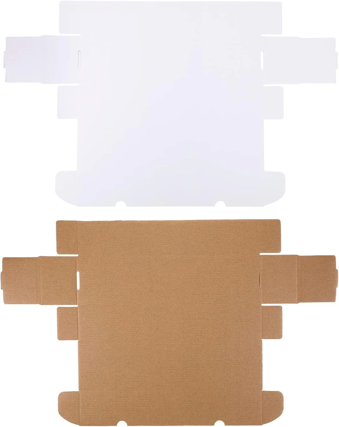 12 Pack Card Storage Box Each 800 or 400 Count Card Collector Organizer Holders Box for Trading and Gaming, Football, Baseball, Sport, Game(14 x 2.7 x 3.6 Inch,White)