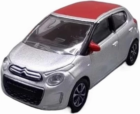 1:64 Citroen C1 Alloy Car Model Static Display Collectible Souvenir Decration Mini Simulation Toys