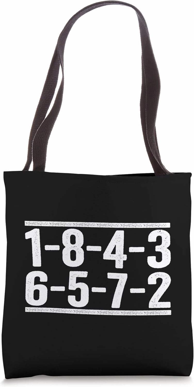 1-8-4-3-6-5-7-2 Firing Order Big Block Race Car Guy Garage Tote Bag