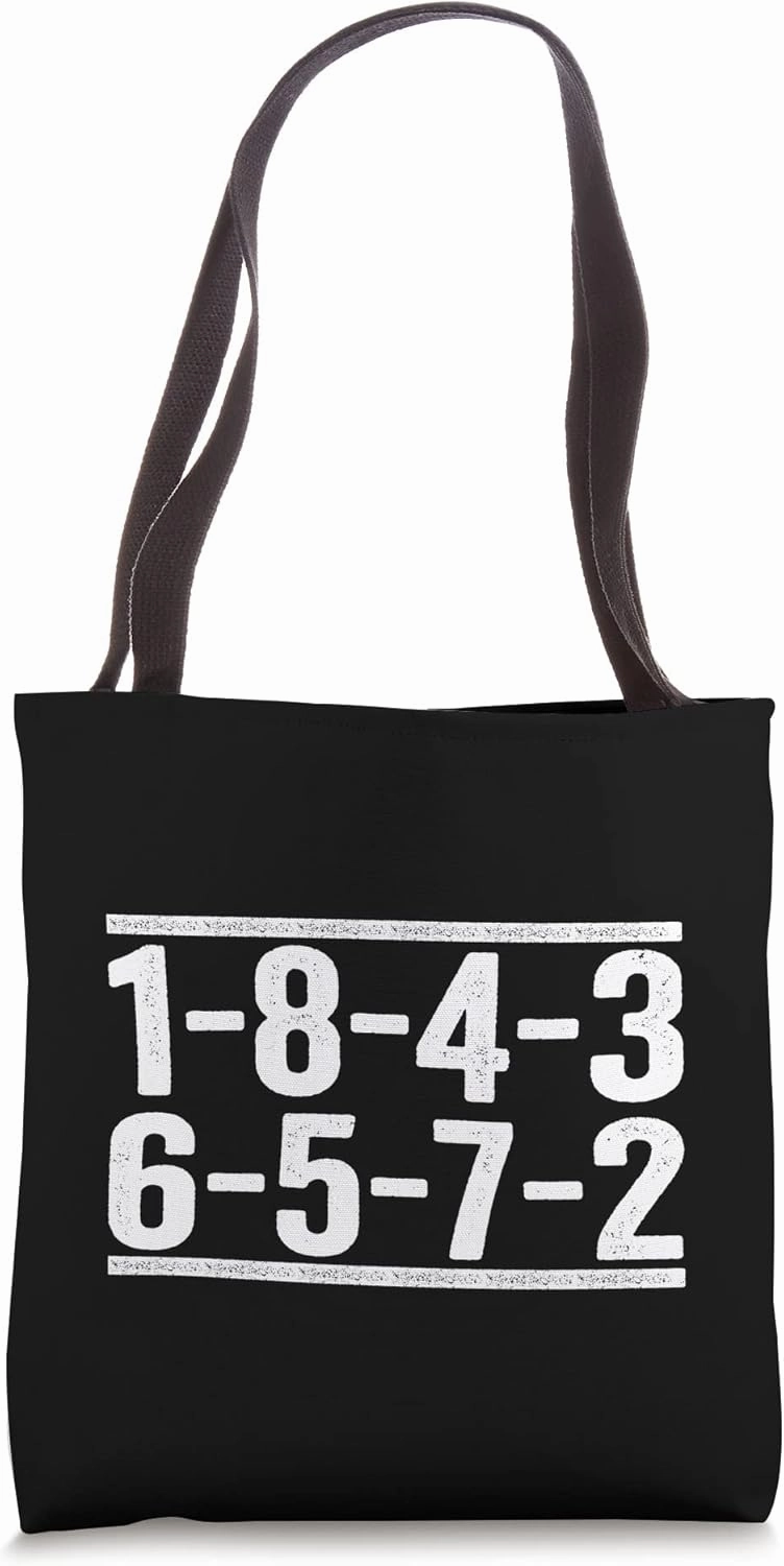 1-8-4-3-6-5-7-2 Firing Order Big Block Race Car Guy Garage Tote Bag