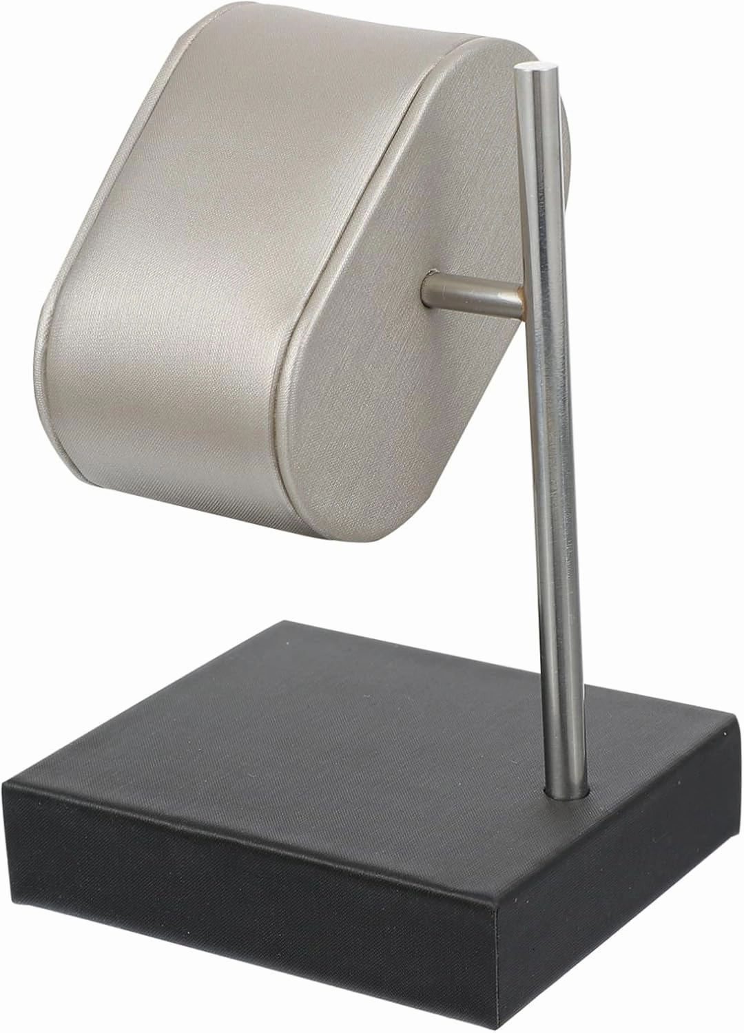 1pc Chic Watch Display Rack Stand for Watches and Bracelets Microfiber and Artificial Holder Stable Design for Store Dresser Use