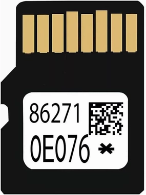 2024-2025 Navigation SD Card Map Update Accessories 86271 0E076 Compatible with Toyota Tacoma Highlander RAV4 Sienna Prius Venza Mirai Corolla Tundra 4Runner USA/Canada