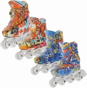 2 Pairs Finger Sports Toys Finger Roller Skate Learning Skate Model