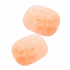2pcs Natural Mineral Salt Soap Bars Exfoliating Salt Stones for Face Body and Foot Care Lightweight Portable for Relaxation and Skin Soothing