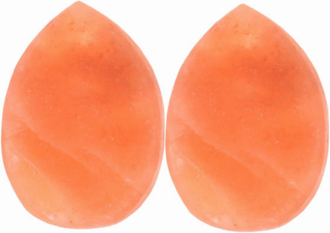 2Pcs Salt Stones for Massage and Exfoliation Natural Tool for Face and Foot Care Stocking Stuffers for Women