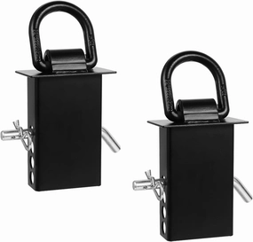2Pcs Stake Pocket with Hitch Pin 2” x 4” 12000lbs Heavy Duty