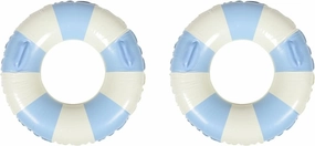 2pcs Striped Swim Ring Water for Women Swimming Accessory Baby Sports Handle Swim Circle Kid Toy Beach Floaties for Men and Women PVC Noodle Inflatable