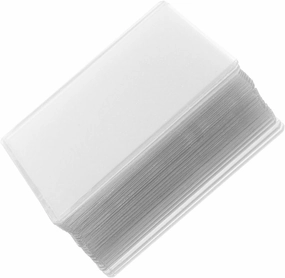 30pcs Game Card Sleeves Double-Sided Hard Protectors for Trading Cards Cover for and for Sports and Gaming