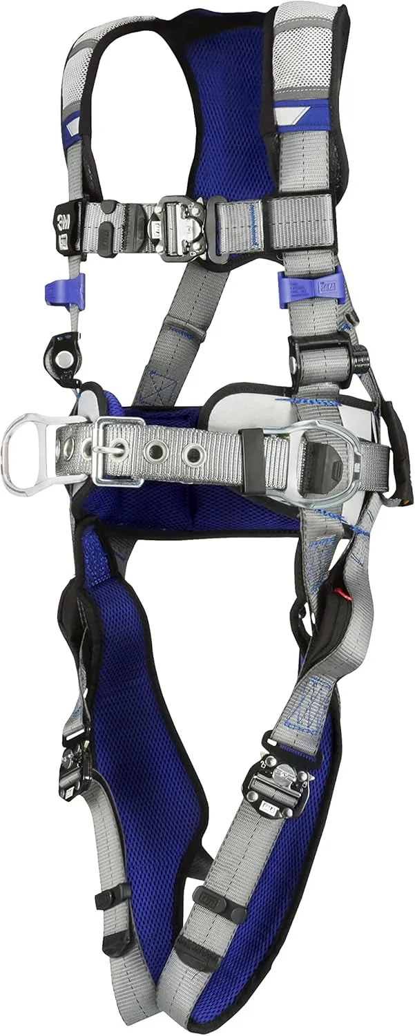 3M DBI-Sala ExoFit X200 Comfort Construction Positioning Safety Harness 1402106, Medium