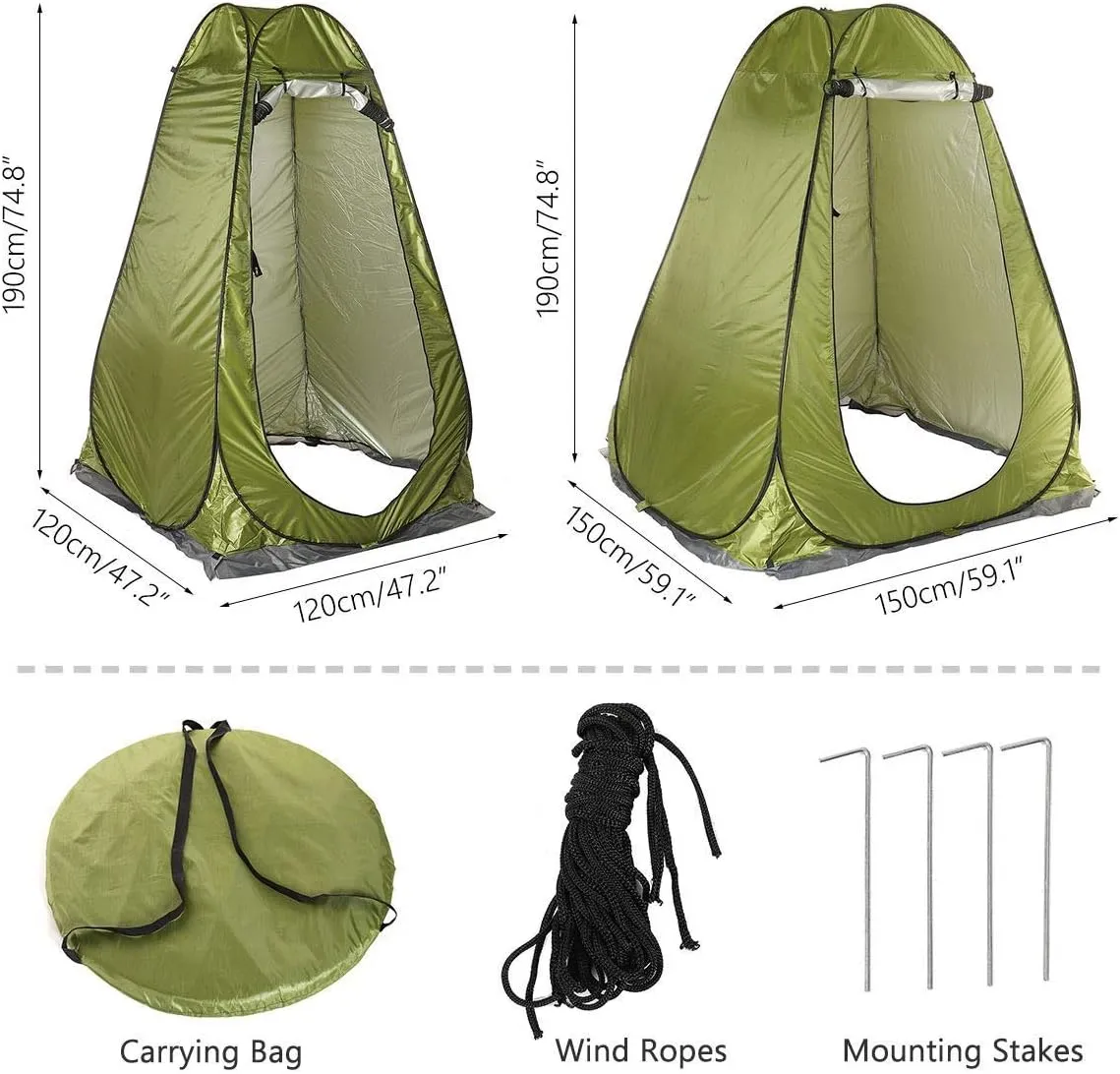 5-8 Person Camping Tent - Automatic Outdoor Tents Instant Cabana Waterproof Shade Canopy Tarp for Outdoor Sports Hiking Travel Family Vacation