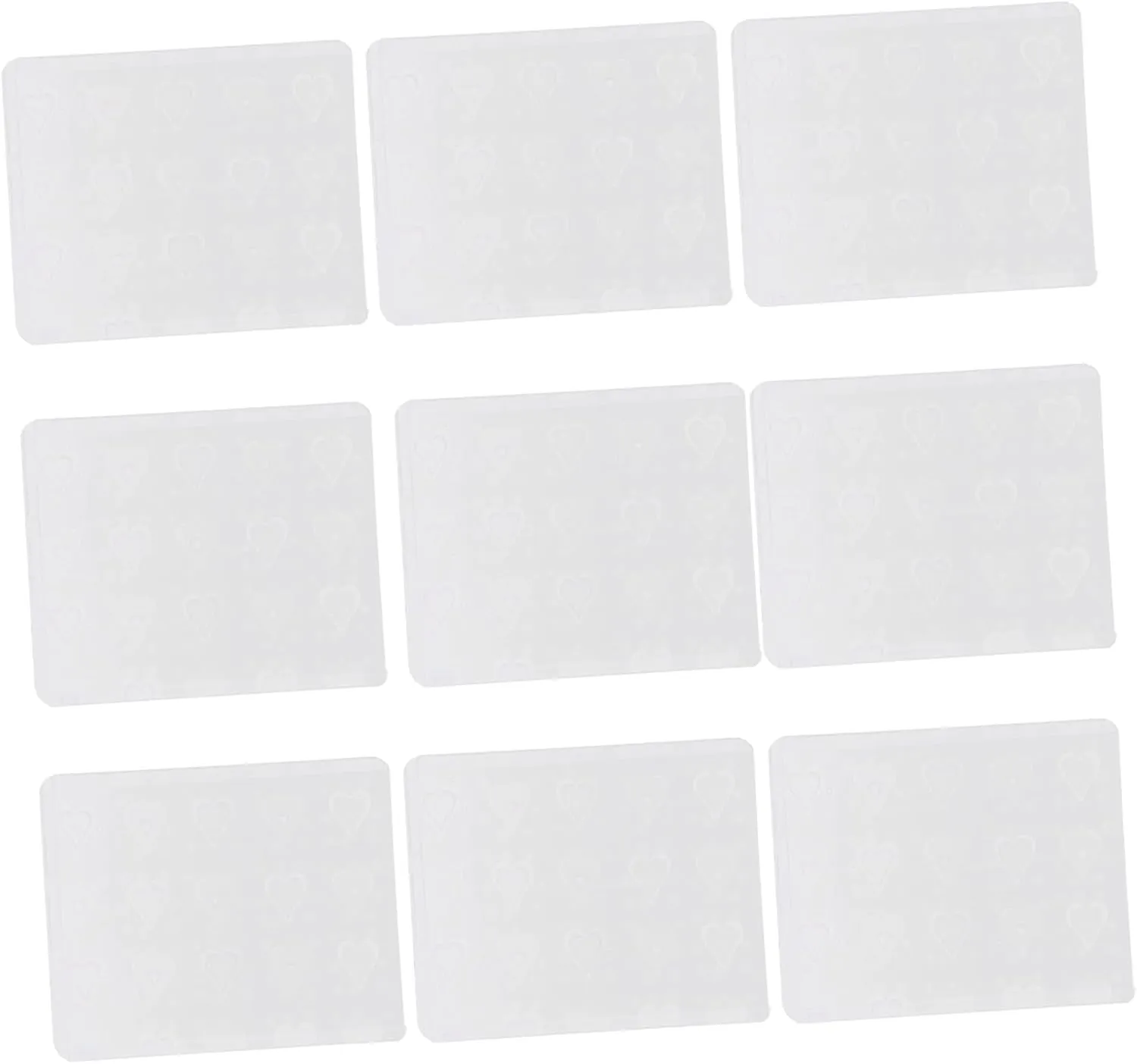 50pcs Transparent Protective Card Sleeves Photo Cardholders Simple Style for Collectible Cards