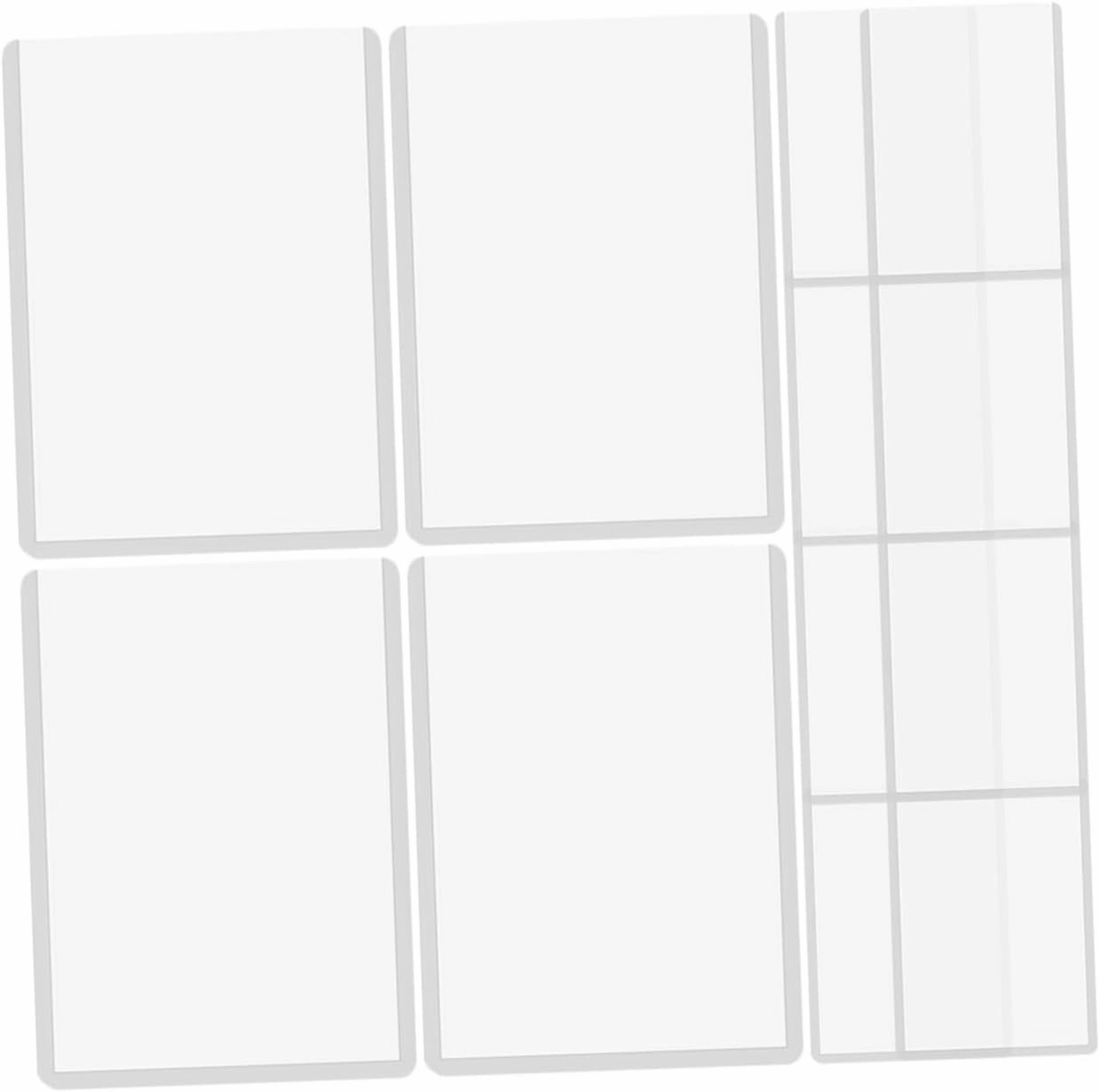 50pcs Game Card Sleeves Transparent Protectors for and Practical for Safe Storage and Organization