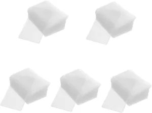 5sets Simple Style Cardholders Card Protectors Hard Sleeves for Trading Cards 30pcs*5