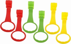 6pcs Pull Hand Pull for Standing Support Safe and Boy Girl Lifting Hoops for Home Use and Early Development