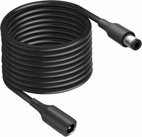 7M 23.1FT Extension Cable Cord Compatible with Philips Hue Play Light Bar 7820430U7 440400980001 S020XM2400083 Hue Smart Light Bulb Accessories Light Strip Power Supply Black - 1 Pack