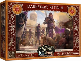 A Song of Ice and Fire Tabletop Miniatures Game Darkstar Retinue Unit Box - Lethal Warriors for Strategic Warfare, Strategy Game for Adults, Ages 14 , 2  Players, 45-60 Minute Playtime, Made by CMON