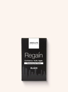 Absolute New York Regain Thickening Hair Fibers, Medium, Black, Women Hair Treatment Accessories