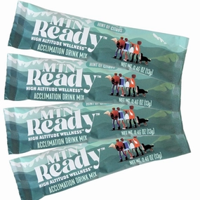 Acclimation Drink Mix | Altitude Sickness Aid, Balanced Energy Boost, Athletic Activity & Recovery, Ski & Mountain Trips, Hydration & Electrolytes, Non-GMO (4-Pack)