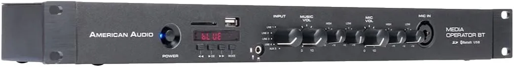 ADJ Products Media Operator BT MP3, Bluetooth, SD Card