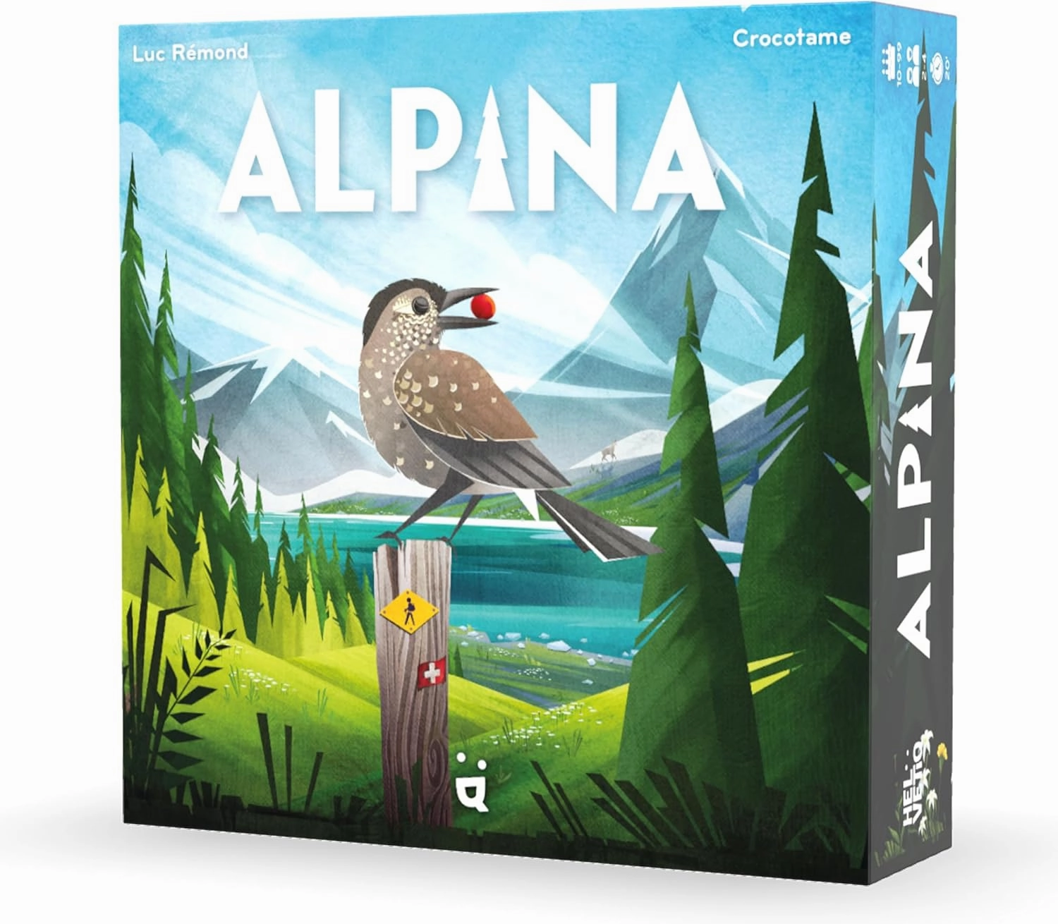 Alpina Card Game - Swiss Alps Hiking Adventure! Capture Stunning Landscapes & Wildlife in a Strategic Family Game for Kids & Adults, Ages 10 , 2-4 Players, 30 Minute Playtime