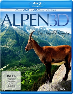 Alps 3D - Paradise of Europe (3D & 2D) [ Blu-Ray, Reg.A/B/C Import - Germany ]