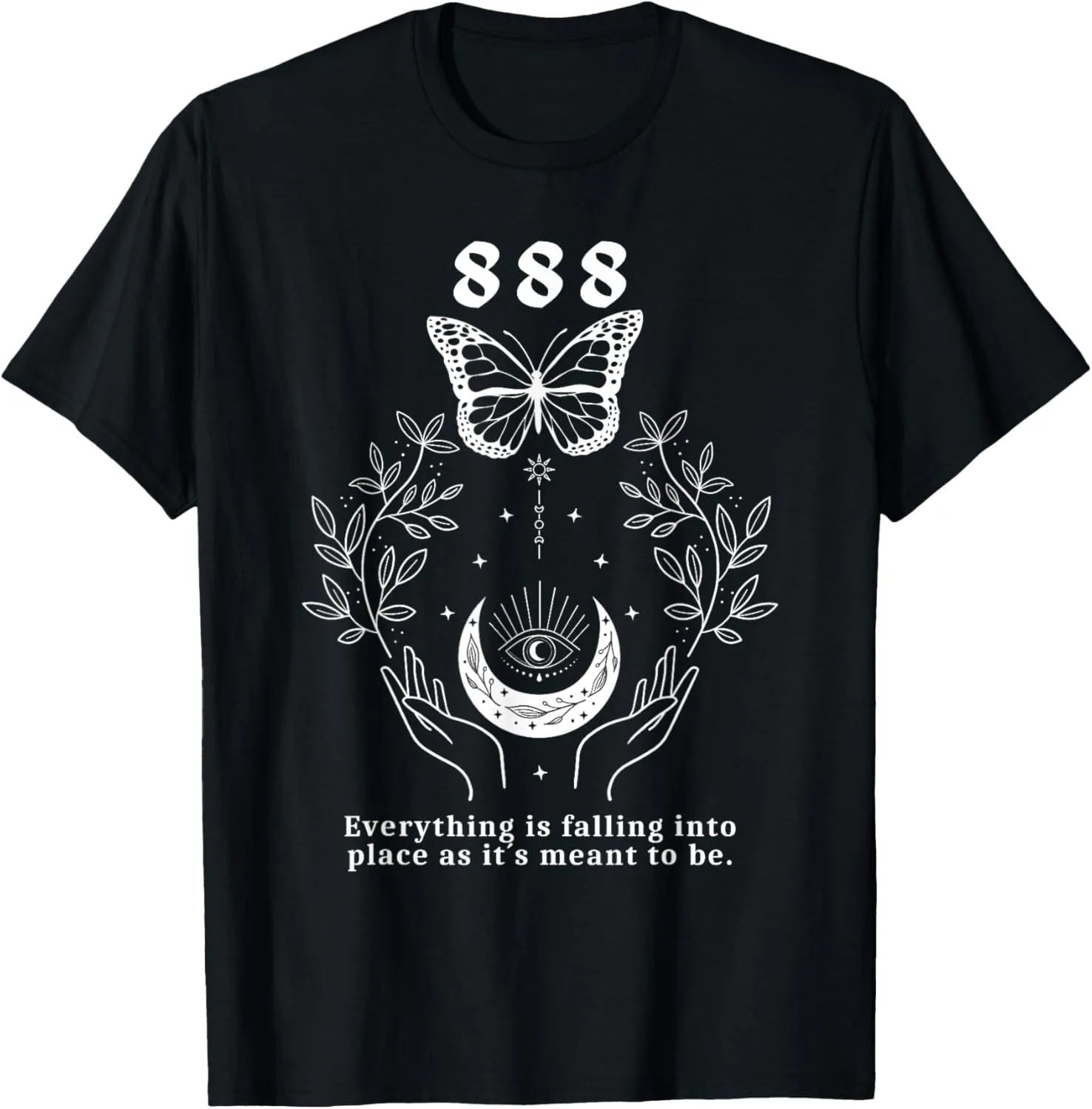 Angel Number 888 Everything Is Falling Into Place T-Shirt