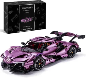 Apello IE Sports Cars Building Kit,1:8 Scale MOC Building Blocks Set and Construction Toy, Collectible Race Car Set for Adults and Teens(3668 Pcs)