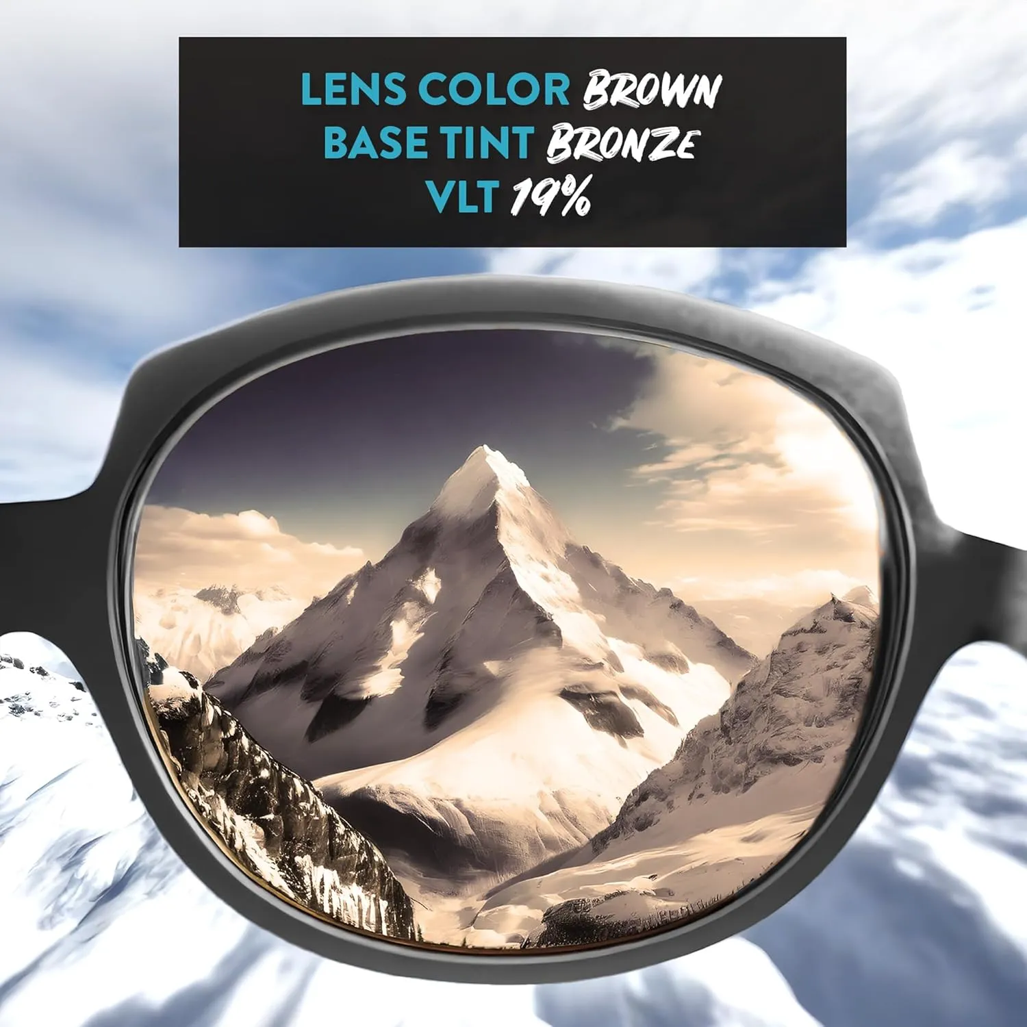 Apex Lenses Replacement Lenses for Julbo Vermont Classic Sunglasses