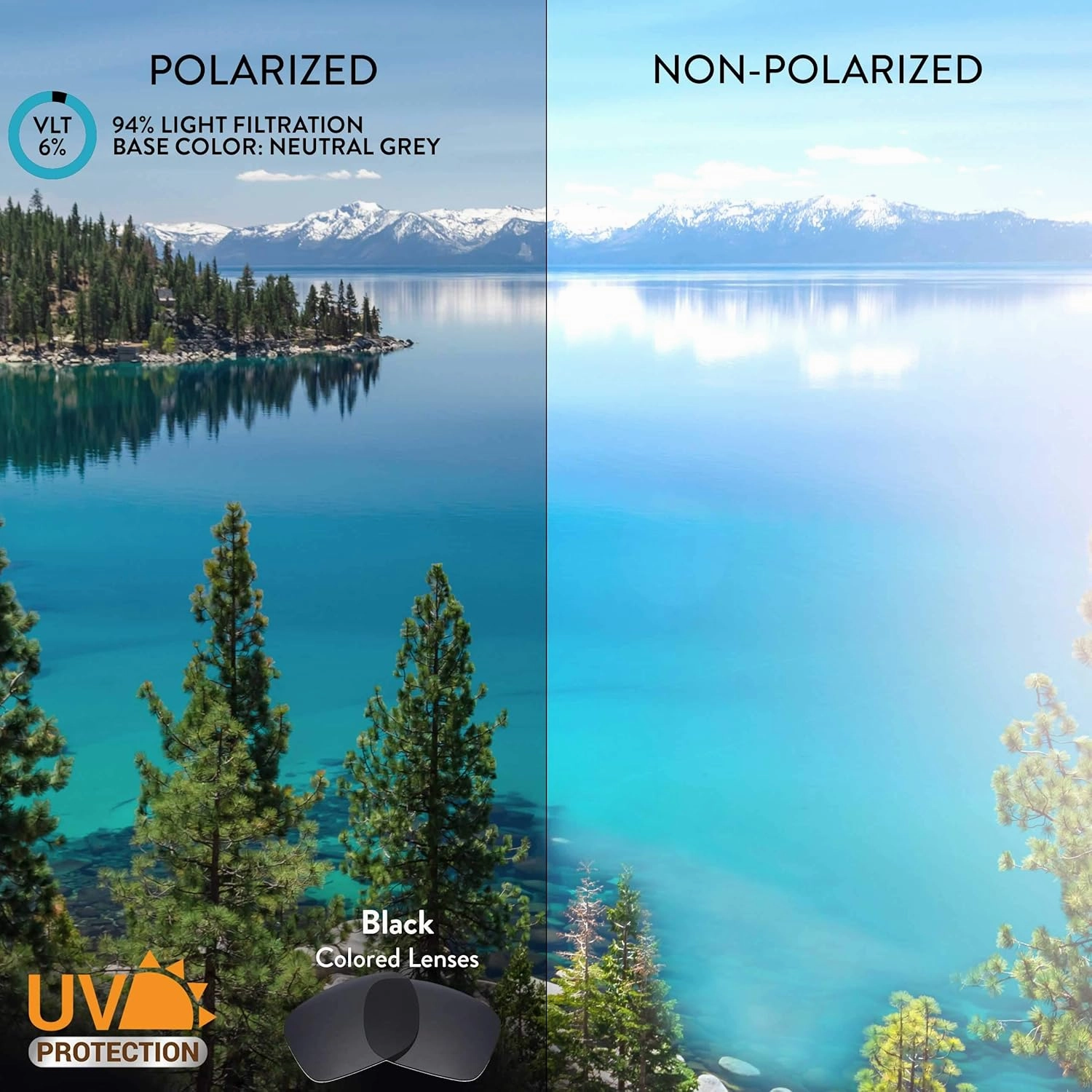 Apex Lenses Polarized PRO  Replacement Lenses for Harley Davidson (Wiley X) H-D Classic Sunglasses