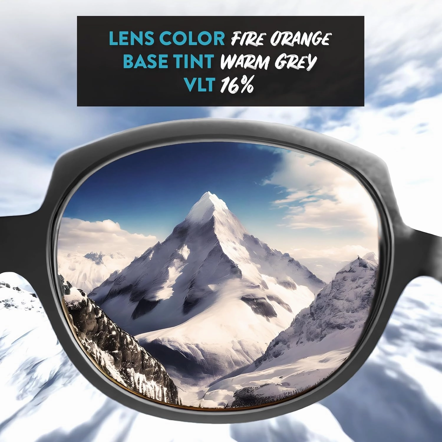 Apex Lenses Replacement Lenses for Julbo Vermont Classic Sunglasses