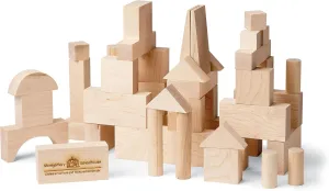 Apprentice Blocks Set - Junior Builder - Made in USA, 41 Pieces