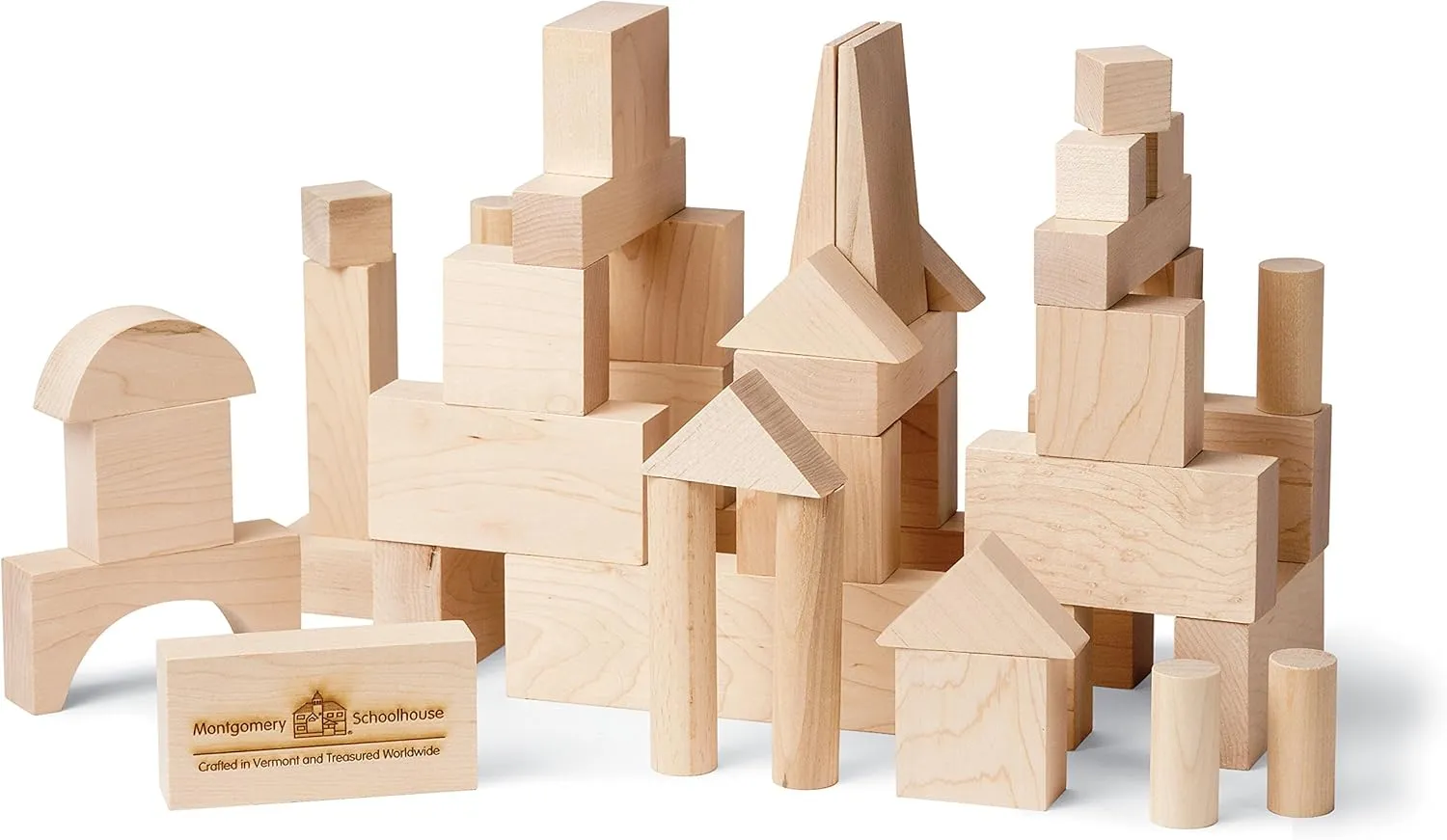 Apprentice Blocks Set - Junior Builder - Made in USA, 41 Pieces