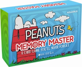 AQUARIUS - Peanuts Memory Master Card Game