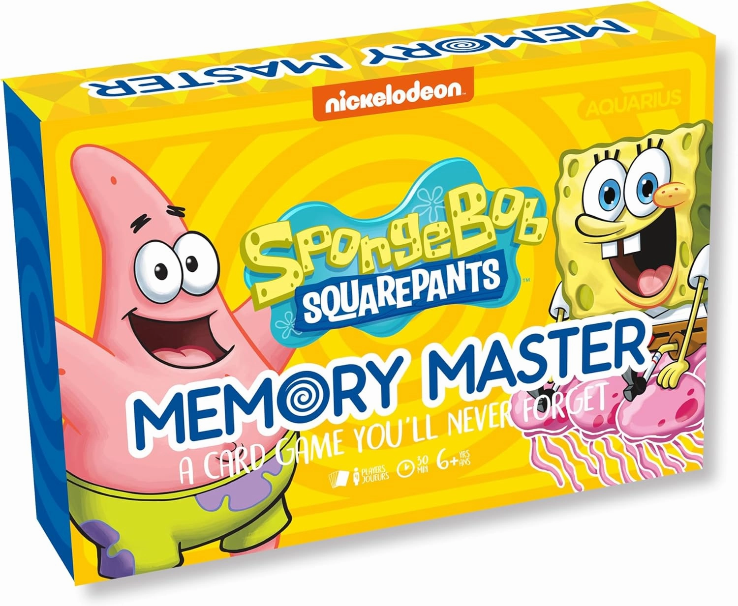 AQUARIUS - SpongeBob SquarePants Memory Master Card Game