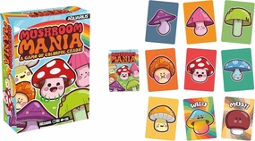 Aquarius Mushroom Mania Card Game - Great Family Fun - Ages 6  - Officially Licensed for Fun - Merchandise & Collectibles