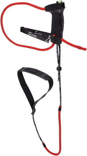 Archery Bow Trainer Draw Training Aid Device Strength Stretch Band Exerciser for Recurve Bow Compound Shooting Youth Adults Beginner Portable Bow Riser Handle