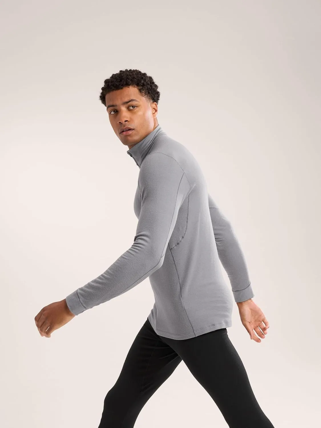 Arc'teryx Rho Merino Wool Zip Neck Men's | Lightweight Merino Wool Base Layer