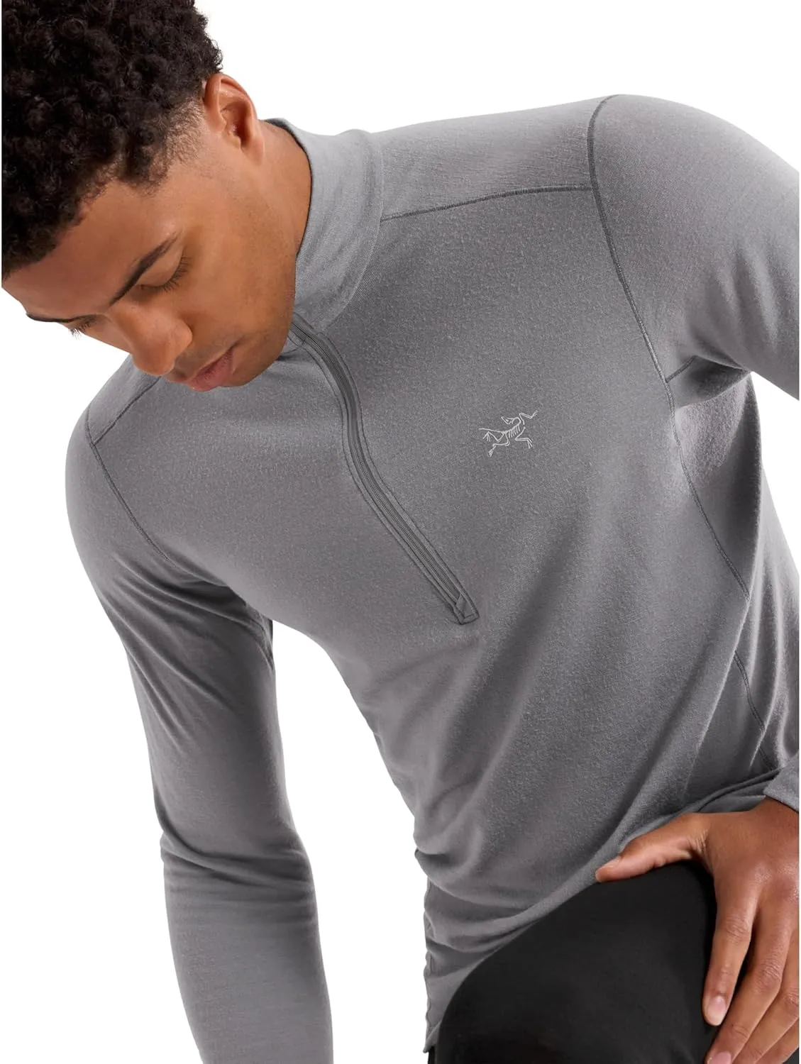 Arc'teryx Rho Merino Wool Zip Neck Men's | Lightweight Merino Wool Base Layer