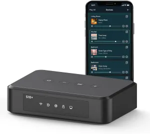 Arylic S10  AirPlay Audio Receiver, Multiroom Stereo with SPDIF Out, WiFi & Bluetooth Music Streamer, Streams HD Lossless Music from Spotify, Amazon Music,Tidal etc.