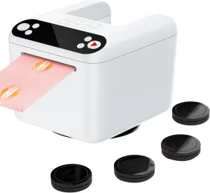 Automatic Card Dealer Machine, 1/2/3 Deck Playing Cards Dealer, Rechargeable Rotating Robot Card Dealing Machine for Uno Phase 10 Five Crowns Casino Poker Games, Texas Hold’em Mode, 4 Buttons