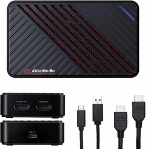 AVerMedia Live Gamer Ultra GC553 – 4K60 HDR Pass-Through, 4K30 Capture, Low Latency for Xbox Series X/S, PS5, Switch, Windows 11/macOS 10.13