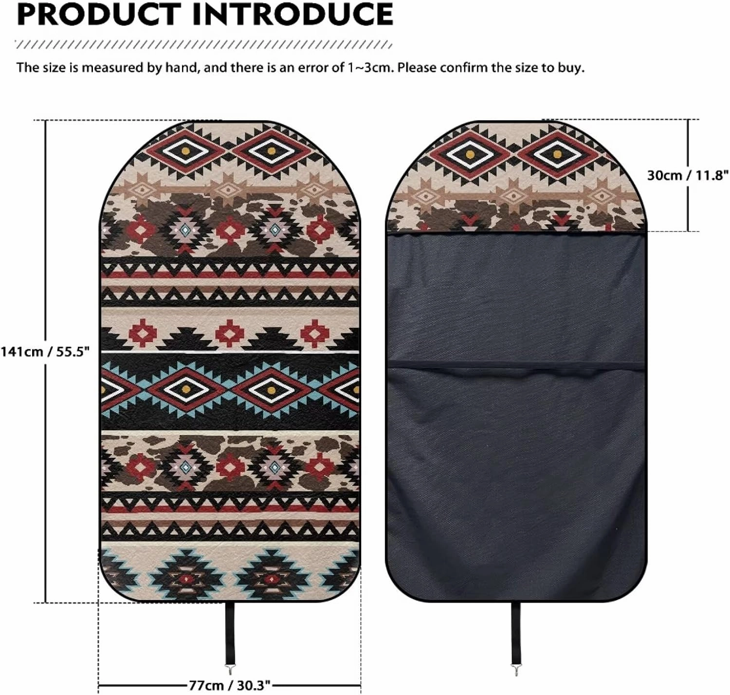 Aztec Car Seat Covers Ethnic Style Athletic Towel Car Seat Cover After Gym Beach Yoga Workout Outdoor Surfing Activities Breathable Bucket Car Towel Seat Cover Fits for Car,SUV Sedan,Truck