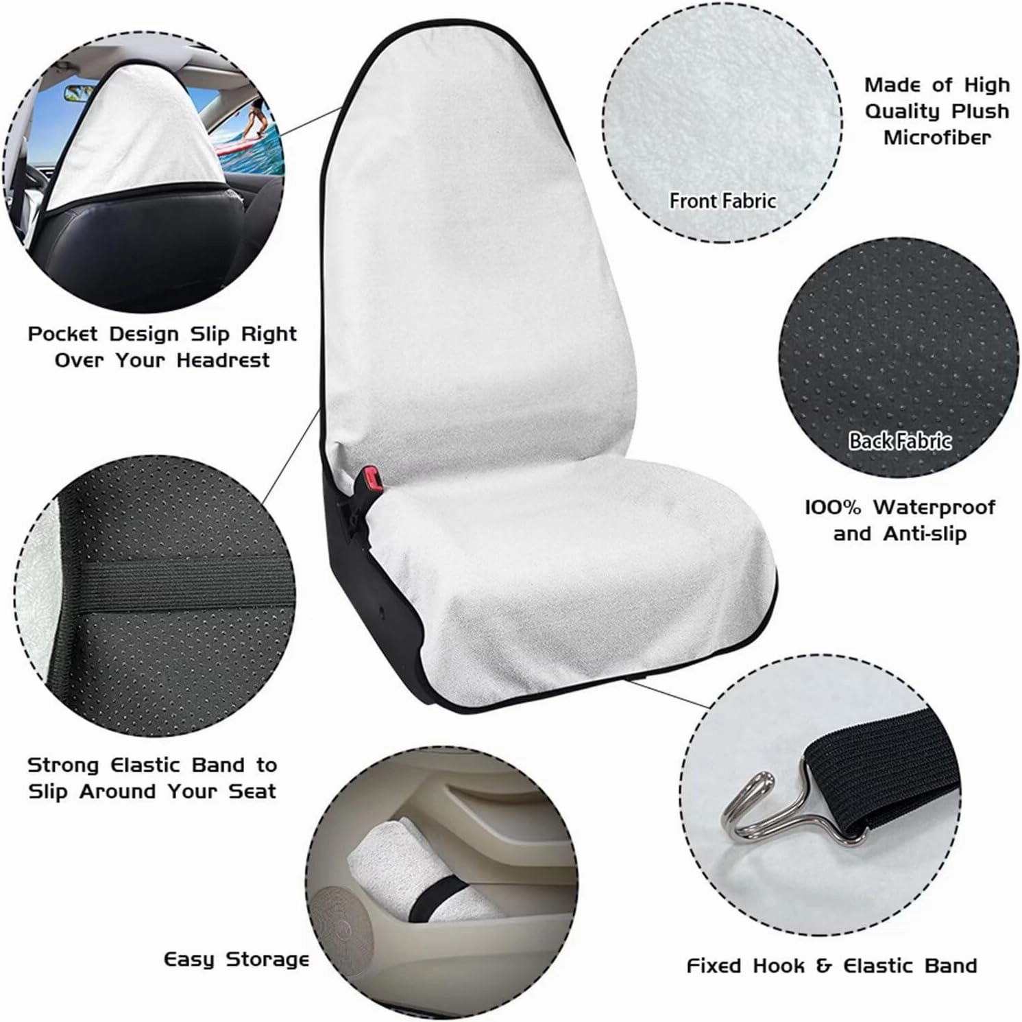 Aztec Car Seat Covers Ethnic Style Athletic Towel Car Seat Cover After Gym Beach Yoga Workout Outdoor Surfing Activities Breathable Bucket Car Towel Seat Cover Fits for Car,SUV Sedan,Truck