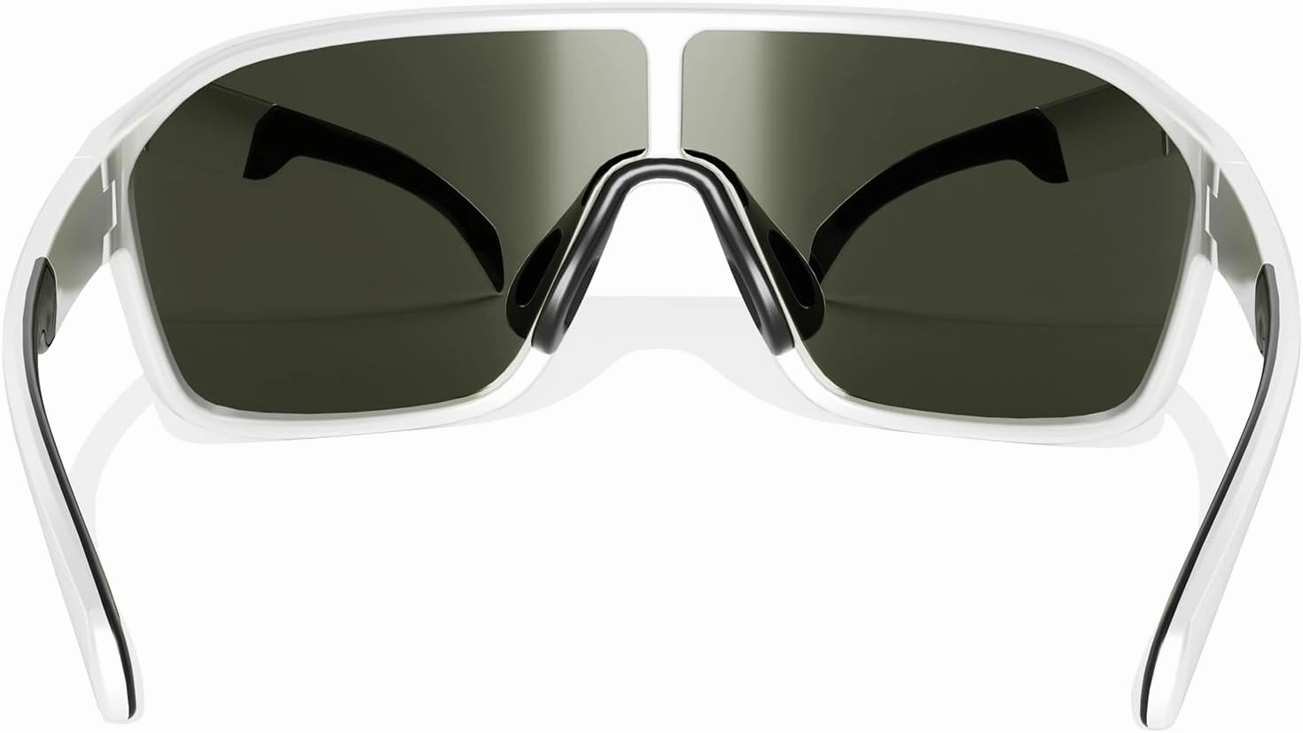 B.N.U.S Polarized Cycling Sunglasses for Men Women - Nano-Coated TR90 Frame, UV400 Protection, Unibody Lens Design