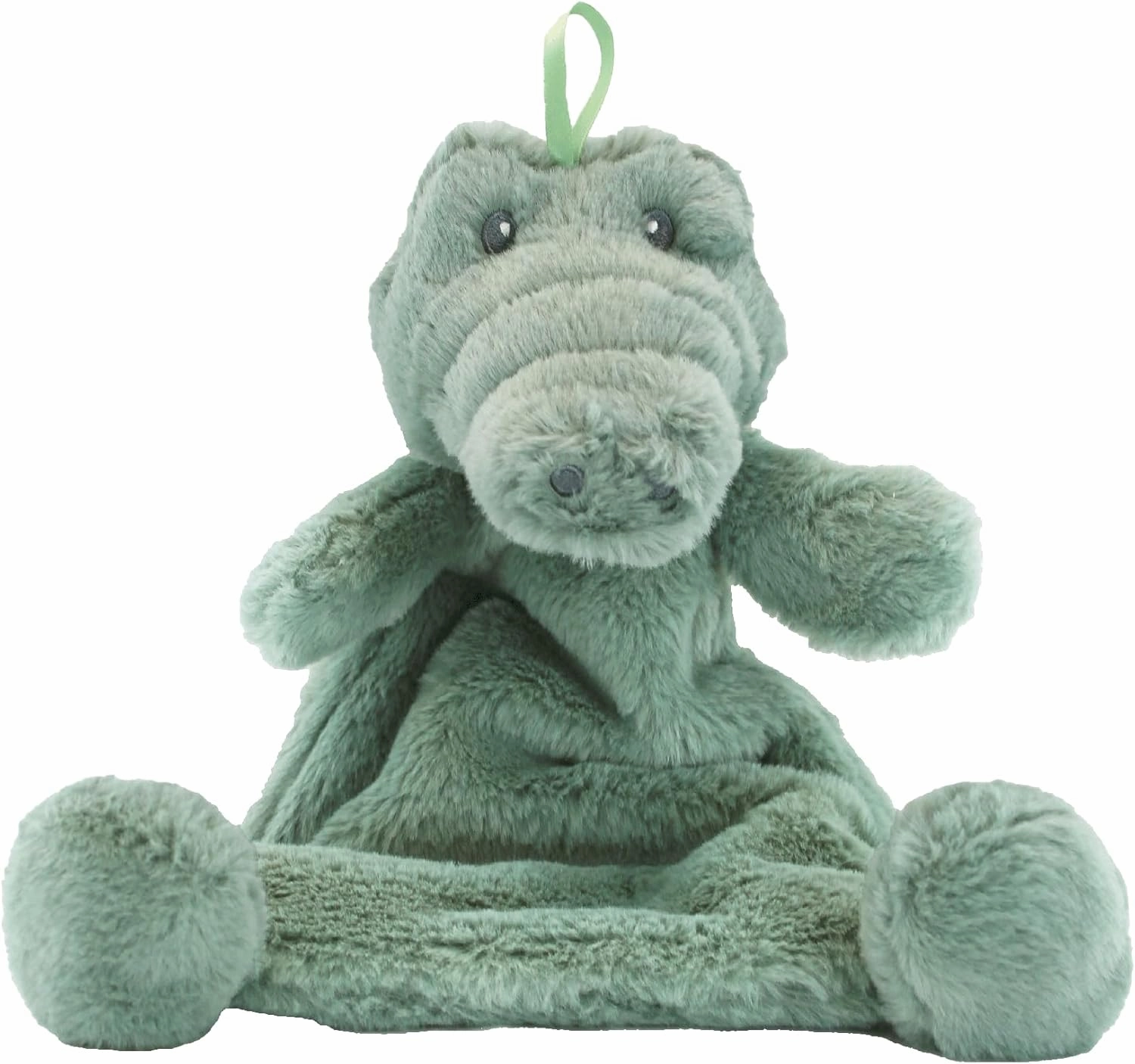 Baby Paper Crinkle Cuddlers Sensory Plush Lovie for Infants, Babies & Toddlers-Stuffed Animal (Gator Crinkle Cuddler)