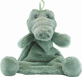 Baby Paper Crinkle Cuddlers Sensory Plush Lovie for Infants, Babies & Toddlers-Stuffed Animal (Gator Crinkle Cuddler)